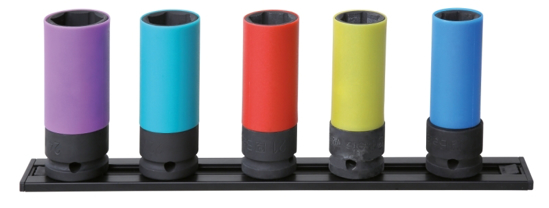 Afbeeldingen van 720LC/PM5-5-DELIG SET KRACHTDOPPEN OP=OP