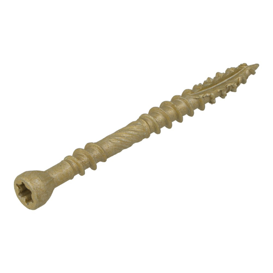 Afbeeldingen van DYNAPLUS VLONDERSCHROEF XTREME AR-BRONZE PK-60° +SNIJPUNT TX-25 5.0X60/30 (200)