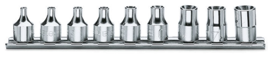 Afbeeldingen van BETA 910FTX/SB9 9-DLG DOPSLEUTELSET TORX 3/8" OP=OP