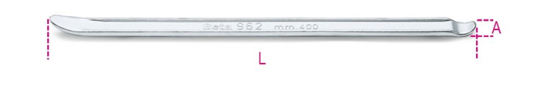 Afbeeldingen van BETA 962 BANDENLICHTER 300MM OP=OP