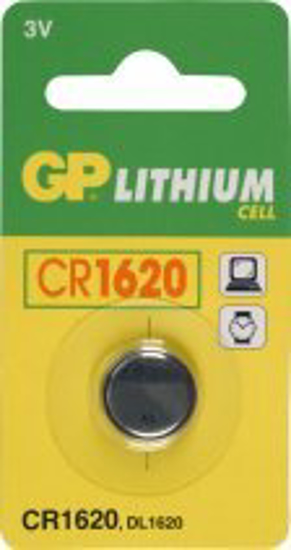Afbeeldingen van GP LITHIUM 1 X CR1620 3V