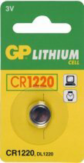 Afbeeldingen van GP LITHIUM 1 X CR1220 3V