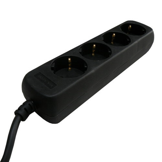 Afbeeldingen van TCD 4V + RA 3 METER 3X1.5MM² ZWART