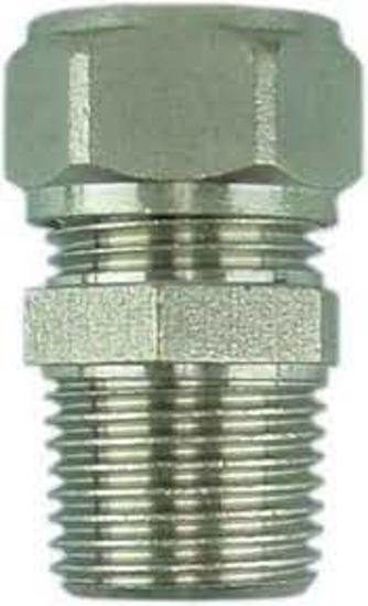 Afbeeldingen van RADIATORKOPPELING RECHT VERNIKKELD 1/2" X 15MM KNEL