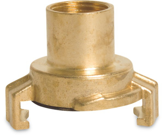 Afbeeldingen van GEKA SNELKOPPELING MESSING NA 40 12BAR LANGE BINNENDRAAD 1/2"