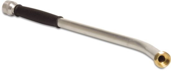 Afbeeldingen van GIETLANS ALUMINIUM 3/4" BUITENDRAAD X 3/4" BINNENDRAAD 90CM