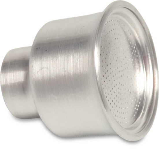 Afbeeldingen van BROESKOP ALUMINIUM VLAK TYPE 822 80 MM 3/4" BINNENDRAAD