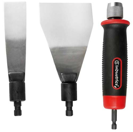 Afbeeldingen van SCHRAPERSET 1/4 INCH AANSLUITING 3-DELIG RVS ##