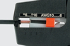 Afbeeldingen van AUTOMATISCHE DRAADSTRIPTANG STRIPAX® LENGTE 190 MM 0,08-10 (AWG 28...7) MM²(NL+BE)