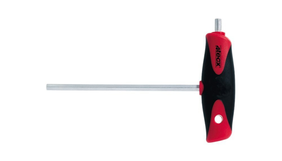 Afbeeldingen van KUNSTSTOF T-GREEP INBUS 6MM 150MM 4T