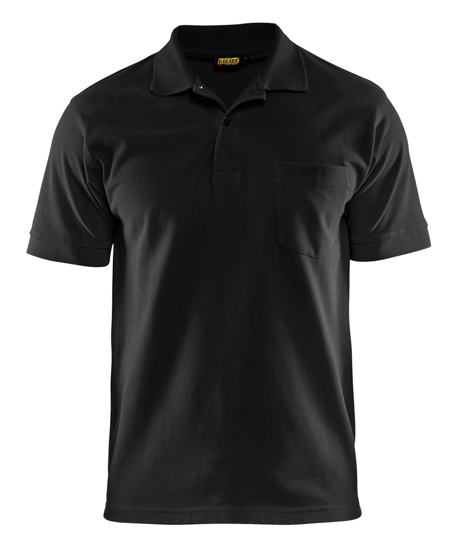 Afbeeldingen van PIQUE POLO ZWART M 330510359900M
