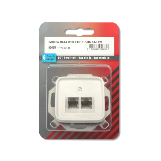 Afbeeldingen van DATA WCD 2XUTP RJ45 B&J REFLEX AW