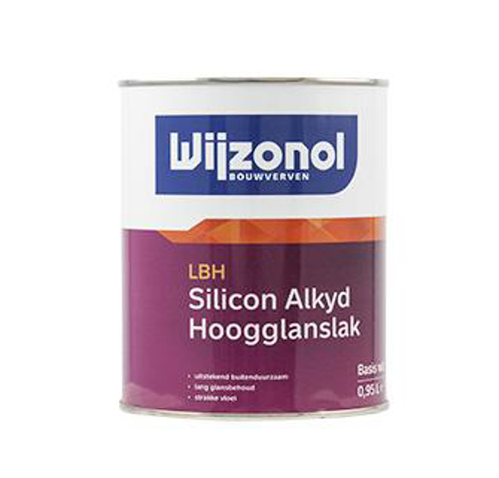 Afbeeldingen van WIJZONOL LHB HOOGGLANSLAK SILICON ALKYD BASIS WIT 950ML