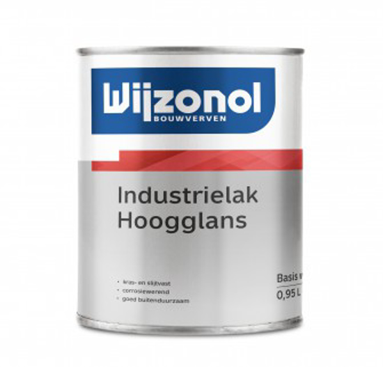 Afbeeldingen van WIJZONOL INDUSTRIELAK HOOGGLANS BASIS TRANSPARANT 400ML