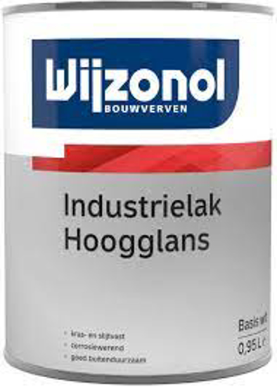 Afbeeldingen van WIJZONOL INDUSTRIELAK HOOGGLANS BASIS TRANSPARANT 800ML