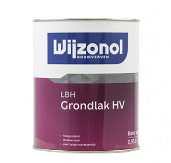 Afbeeldingen van WIJZONOL LBH GRONDLAK HV BASIS WIT 950ML