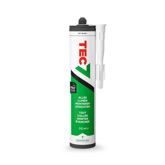 Afbeeldingen van TEC7 WIT - PATROON 310ML ALLES AFDICHTEN, LIJMEN EN MONTEREN