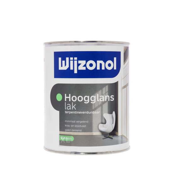 Afbeeldingen van WIJZONOL INTERIEUR HOOGGLANSLAK ALKYD BASIS WIT 237ML