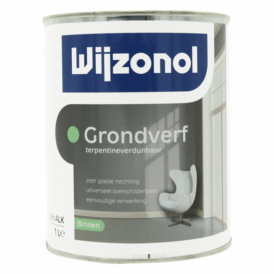 Afbeeldingen van WIJZONOL INTERIEUR GRONDLAK ALKYD BASIS TRANSPARANT 800ML