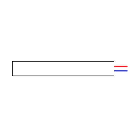 Afbeeldingen van 1 MTR SIGN.KABEL 2X0,8Q WT(HSP100)