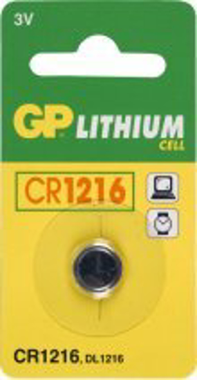 Afbeeldingen van GP LITHIUM 1 X CR1216 3V