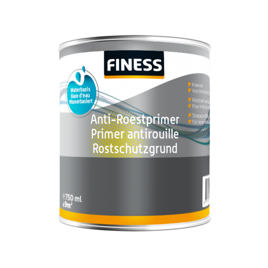 Afbeeldingen van FINESS 750ML. ANTI-ROESTPRIMER WIT