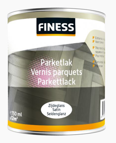 Afbeeldingen van FINESS PARKETLAK ZDG 750 ML KLEURLOOS
