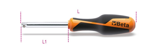 Afbeeldingen van BETA 900BG/30 STEEKHECHT 1/4" OP=OP