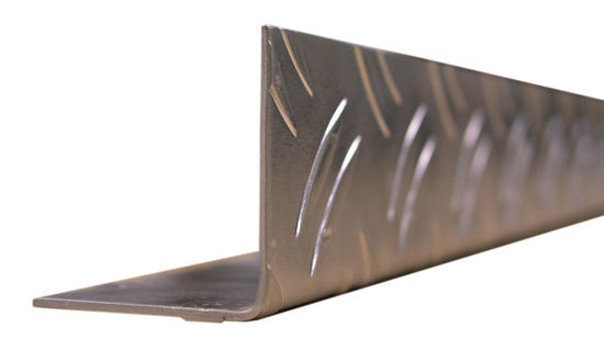 Afbeeldingen van HOEKPR. TRAAN ALU BRUTE 29,5X29,5X1,5/2M