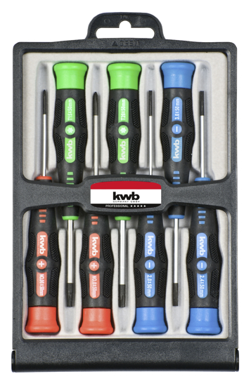 Afbeeldingen van KWV PRECISIESCHROEVRENDRAAIER SET 7-DELIG
