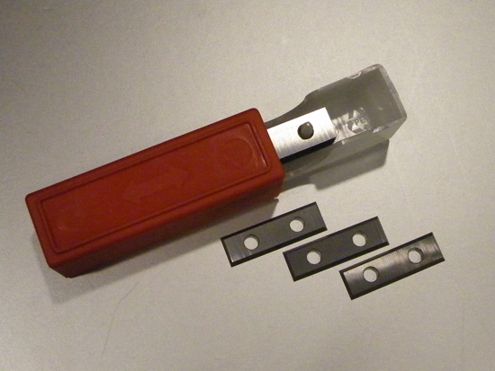 Afbeeldingen van HMB WISSELMESJES (BEITELHOUDER 404010 EN 404011) 30X9X1,5MM 10ST.