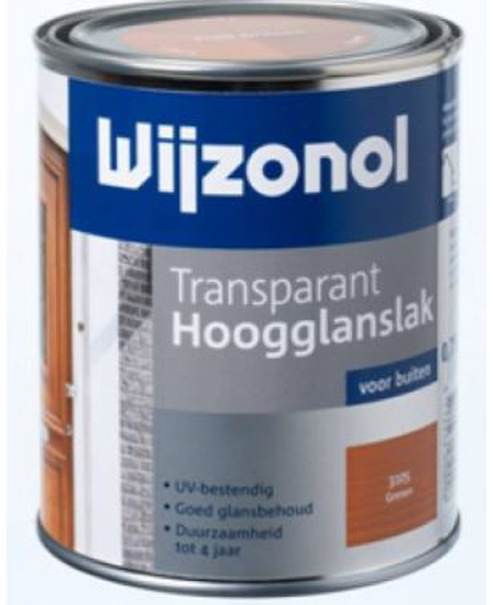 Afbeeldingen van WIJZONOL TRANPARANT HOOGGLANSLAK 750ML 3125 NOTEN