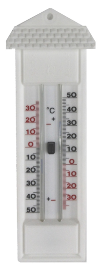 Afbeeldingen van BUITENTHERMOMETER WIT MIN/MAX K2220