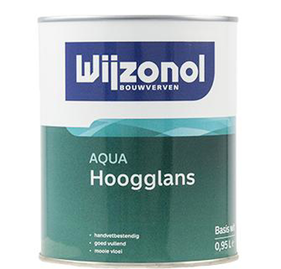 Afbeeldingen van WIJZONOL AQUA HOOGGLANSLAK BASIS TRANSPARANT 900ML
