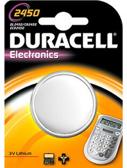 Afbeeldingen van DURACELL LITHIUM 1 X CR2450 3V