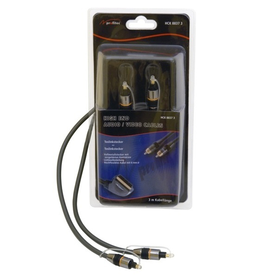 Afbeeldingen van PROFITEC TOSLINK KABEL 24K 3.0M