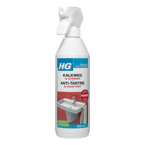 Afbeeldingen van HG KALKWEG SCHUIMSPRAY 500 ML 3X STERKER