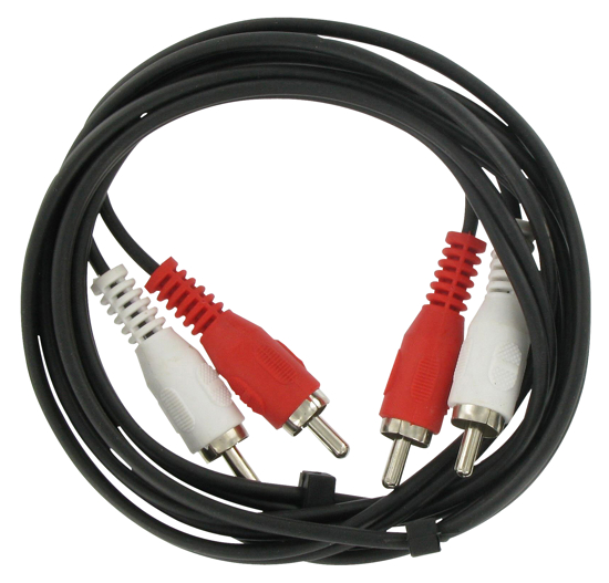 Afbeeldingen van VERBINDINGSKABEL AUDIO 2X2 TULP 1,5 MTR ##NML