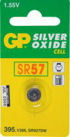 Afbeeldingen van GP SILVER OXIDE 1 X 395 1,55V ZILVER GP