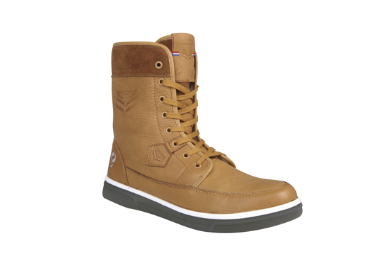 Afbeeldingen van DINEG WERKSCHOEN HOOG QS0600 ALPINE COGNAC MAAT 45 OP=OP