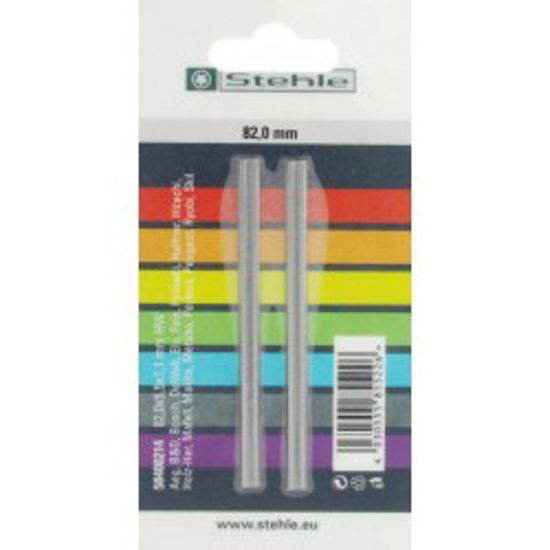 Afbeeldingen van HANDSCHAAFMES VHW 75,5X05,5X1,1 Z=2 SET-02/ KRT=5 VA=5 / REKM-HW