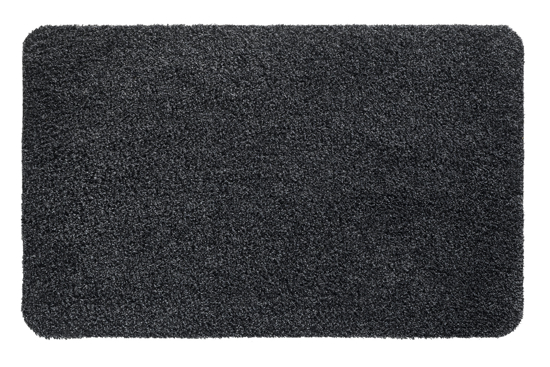 Afbeeldingen van HAMAT DROOGLOOPMAT WASBAAR NATUFLEX 596 ANTRACITE 40X60CM
