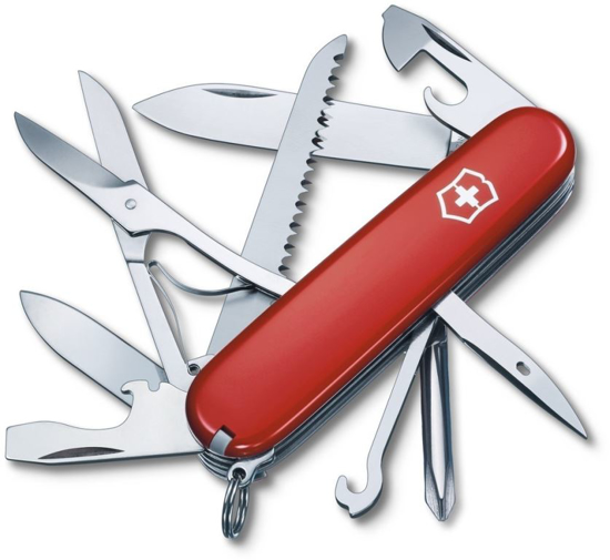 Afbeeldingen van ZAKMES, VICTORINOX, SWISSARMY, FIELDMASTER, 9FUCT, ROOD