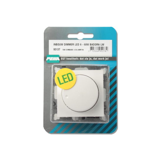 Afbeeldingen van INB.PEHA DIMMER LED 6-60W BADORA LW