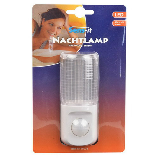 Afbeeldingen van LED NACHTLAMP MET PIR BEWEGINGSSENSOR