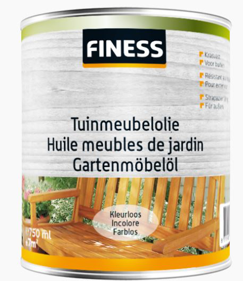 Afbeeldingen van FINESS TUINMEUBELOLIE 2,5LT KLEURLOOS
