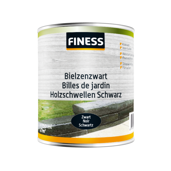 Afbeeldingen van FINESS BIELZENZWART 750 ML ZWART