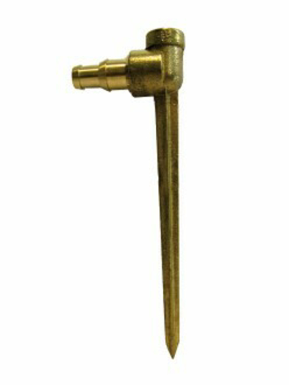 Afbeeldingen van GRONDPEN MESSING +1/2"BI.DR.