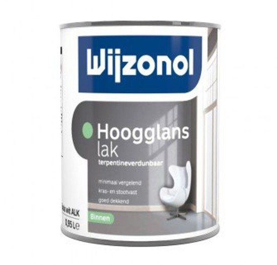 Afbeeldingen van WIJZONOL INTERIEUR HOOGGLANSLAK ALKYD BASIS WIT 950ML
