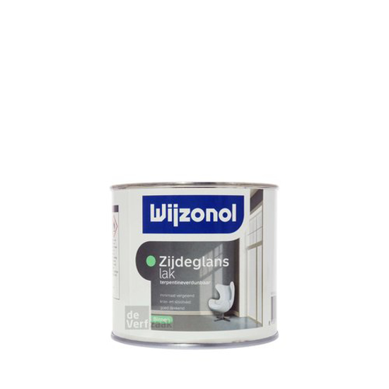 Afbeeldingen van WIJZONOL INTERIEUR ZIJDEGLANSLAK ALKYD BASIS WIT 237ML